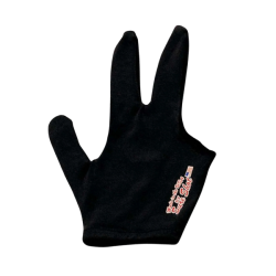 Billardhandschuh SureShot schwarz Größe M für Linkshänder